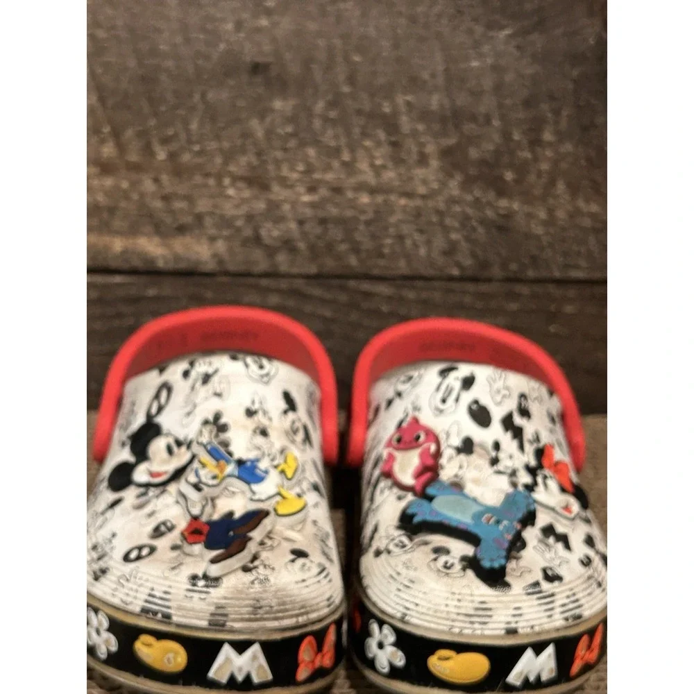 Crocs Mickey Off Court Clog‎ Red & Black Childs Size 10